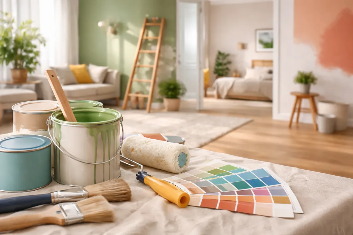 Comment choisir la peinture adéquate pour chaque pièce de la maison