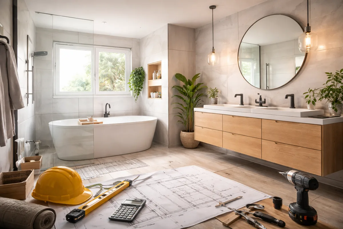 Combien coûte l'installation d'une salle de bain clé en main