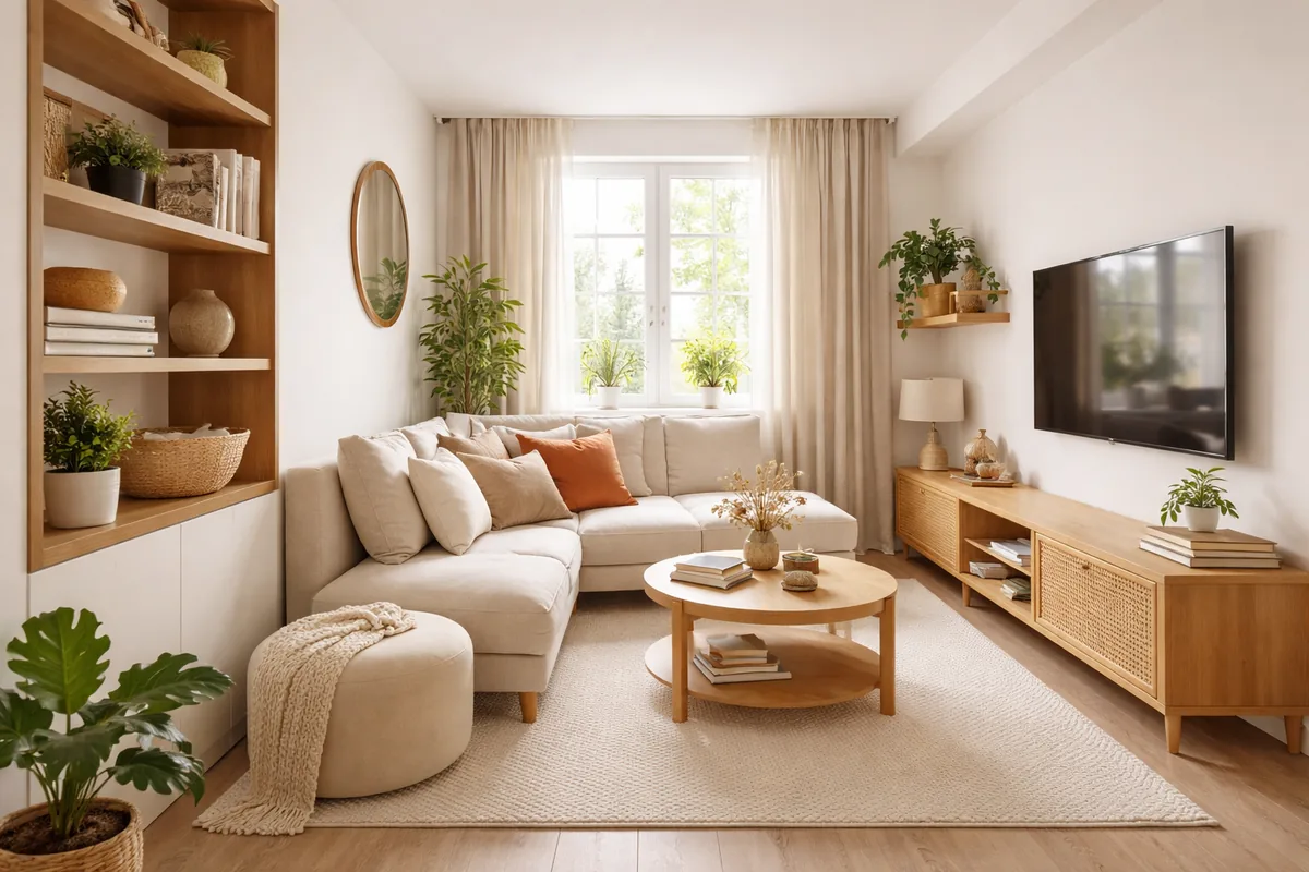 Comment optimiser l'espace dans un petit salon